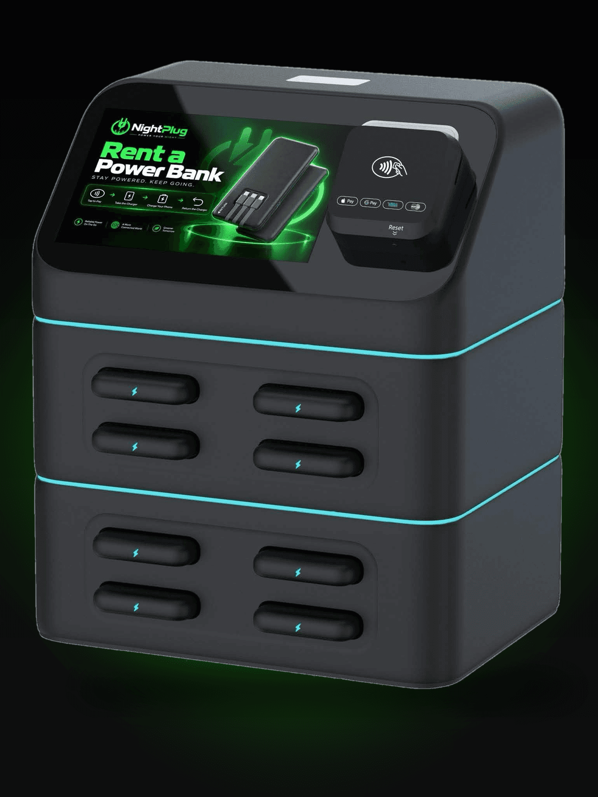 NightPlug portable charging station